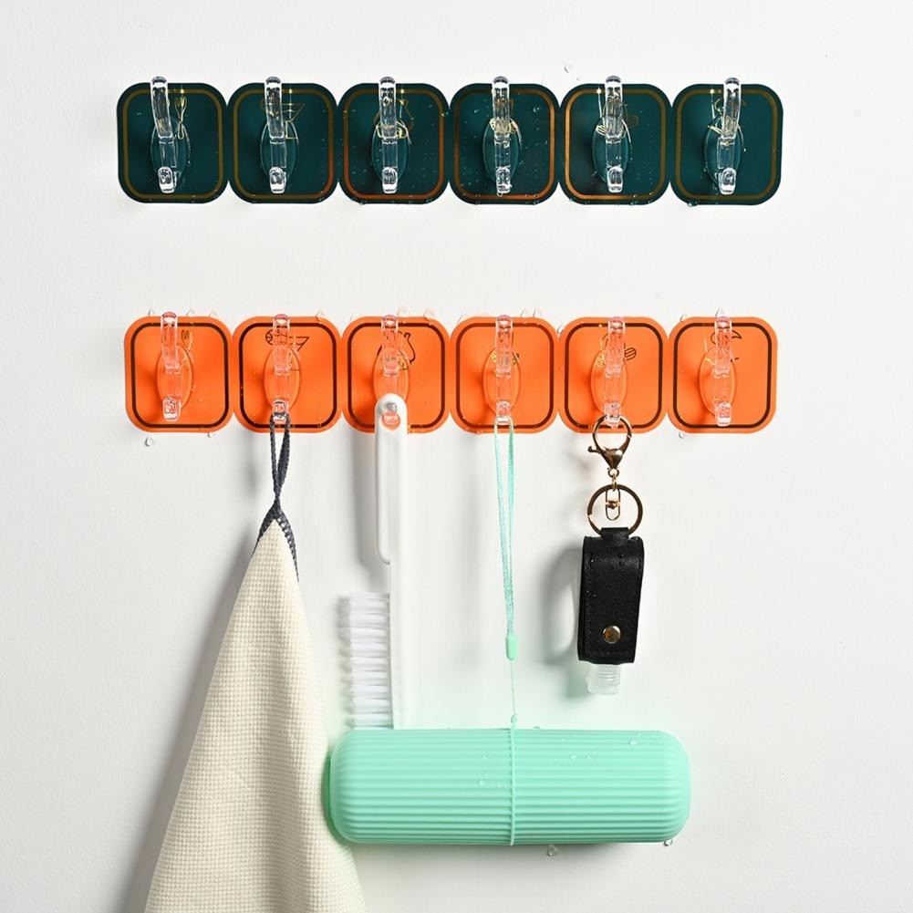 (২ পাতা) Six Row Plastic Hook