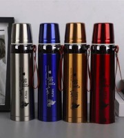 Stainless Steel Flax Warm and Cold Bottle 800ml
