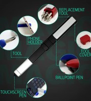 Pen-shaped Phone Holder with Screwdriver Set