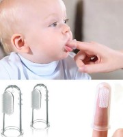 Silicone Soft Finger Toothbrush For Baby Infant